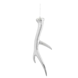 HANGER ANTLERS PLASTIC SILVER