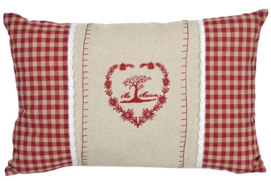 FLOWERPOT GEN CERAMIC RED MEDIUM ASSORTMENT OF 2