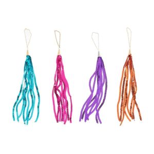 HANGER SEQUIN PLASTIC MIX ASSORTMENT OF 4