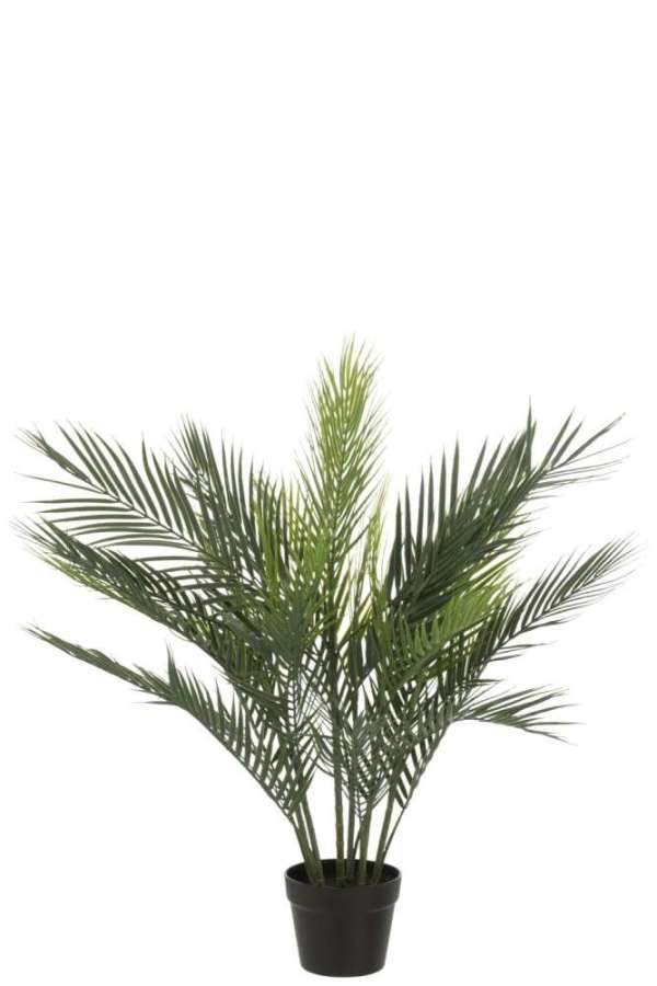 PALM TREE POT ARTIFICIAL GREEN