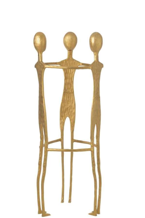 FIGURE 3 MEN ALUMINIUM GOLD COLORED