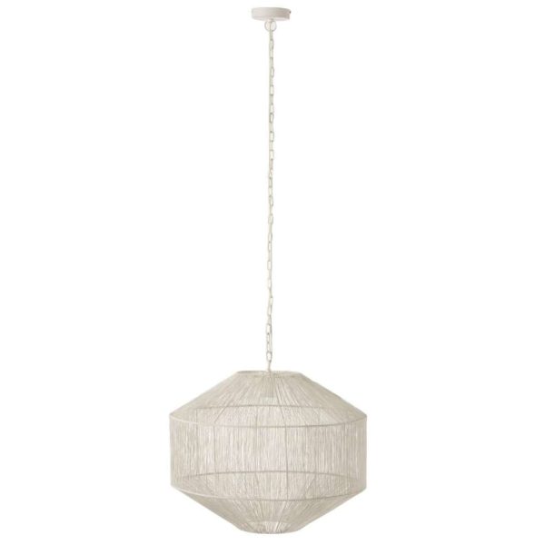 HANGING LAMP METAL MATTE WHITE