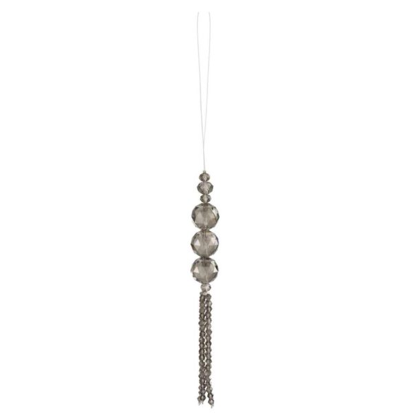 HANGER PEARL PLASTIC GREY SMALL