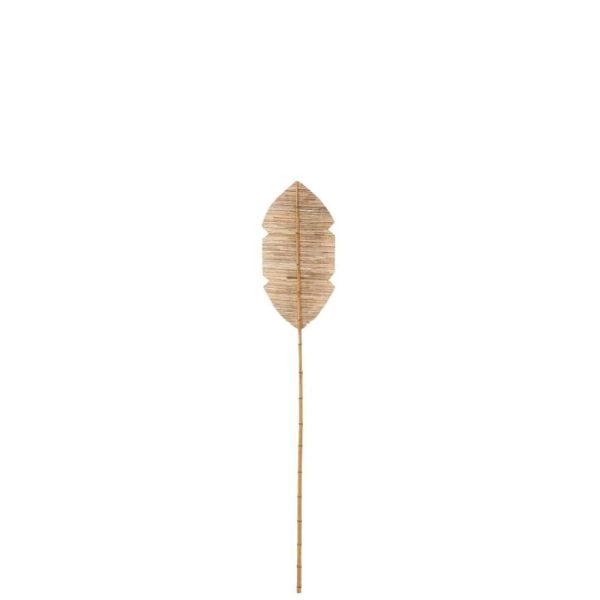 LEAF DECO BAMBOO/BANANAS LEAVES NATURAL SMALL