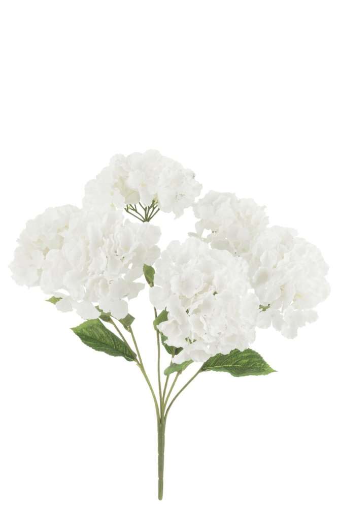 HYDRANGEA BUNCH ARTIFICIAL WHITE