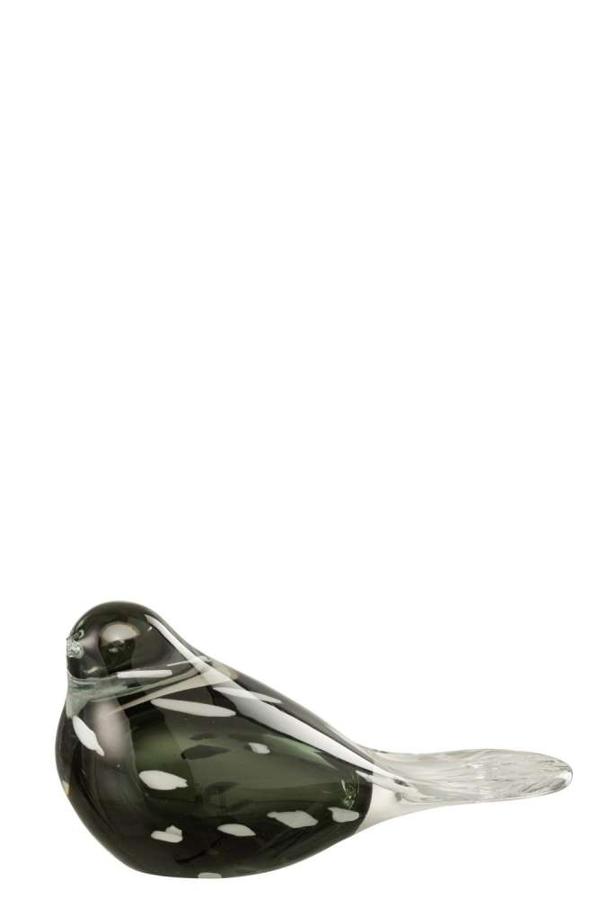 BIRD GLASS WHITE/BLACK LARGE