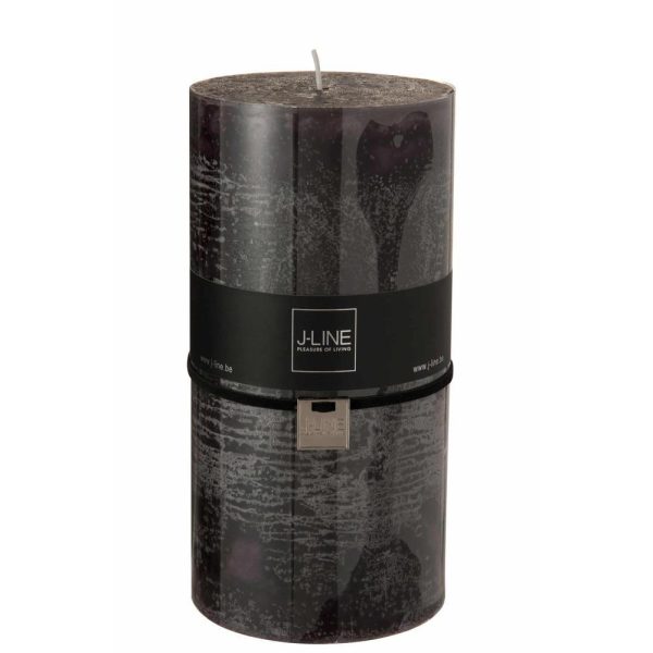 CYLINDER CANDLE BLACK/BROWN XXL CM-150H