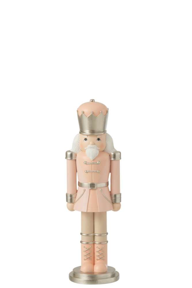 NUTCRACKER RESIN PINK/WHITE LARGE