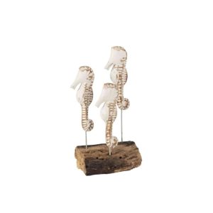 SEAHORSE 3 ON FOOT ALABASIA WOOD WHITE/NATURAL