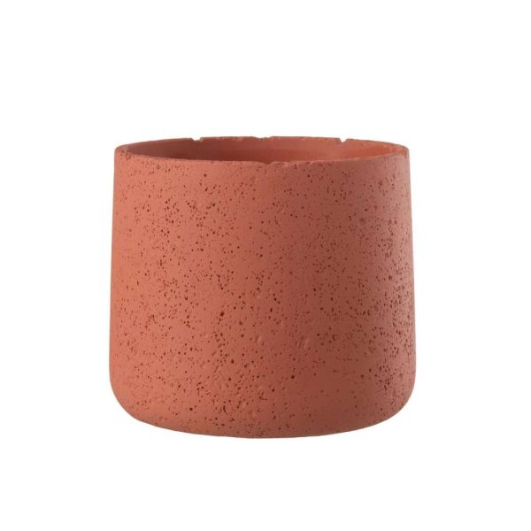 FLOWER POT POTINE CEMENT TERRACOTTA LARGE
