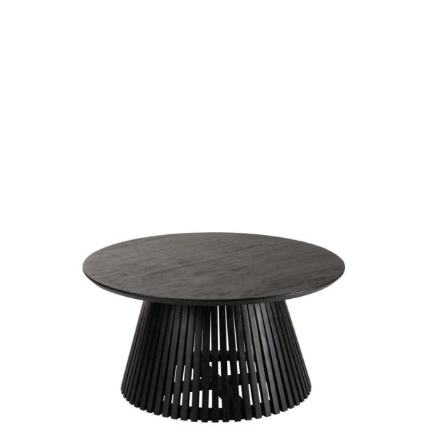 TABLE VINCENT MANGO WOOD BLACK MEDIUM