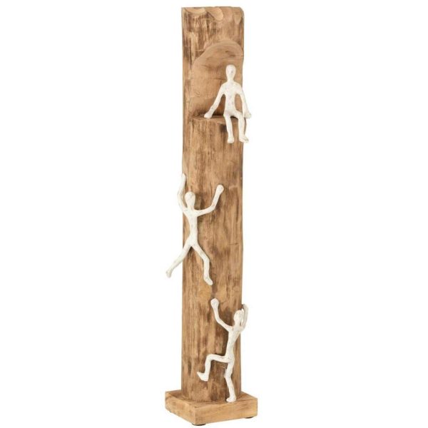 FIGURE 3CLIMBERS WOOD/ALUMINIUM NATURAL/WHITE