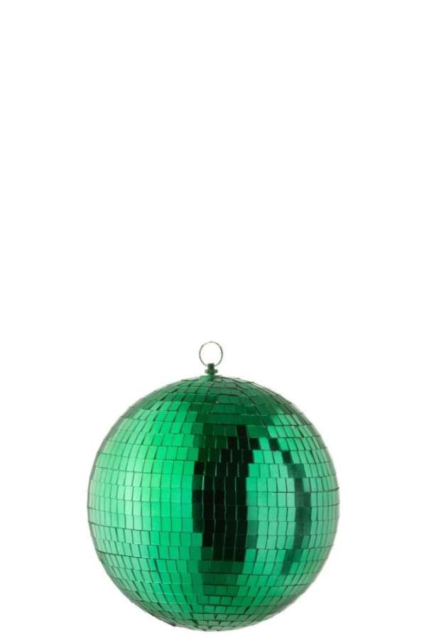 DISCO BALL MIRROR EMERALD GREEN