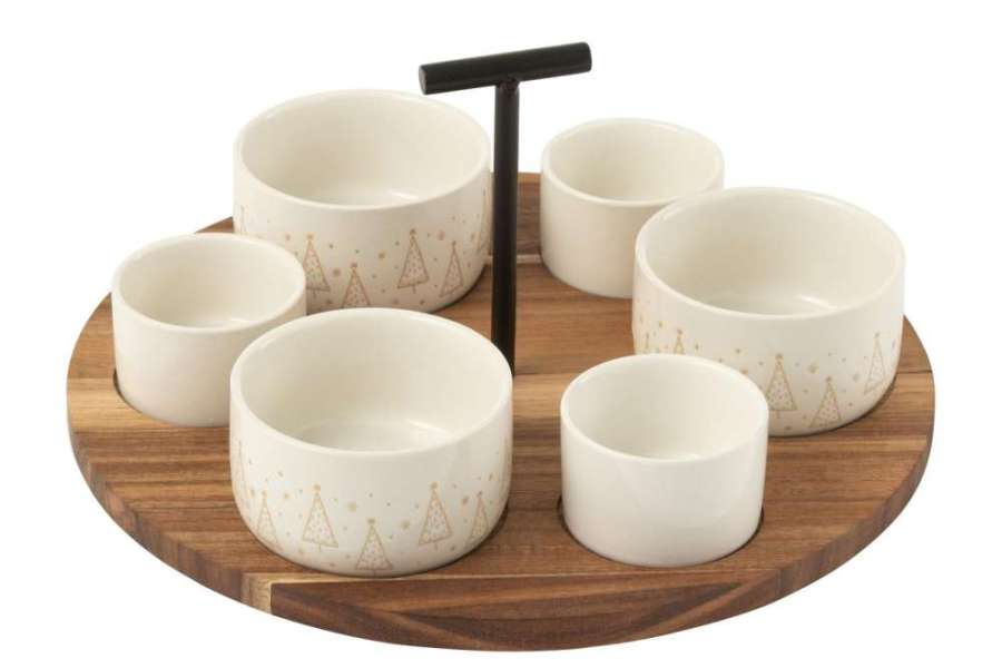 TAPAS SERVICE BLACKBOARD WHITE LARGE