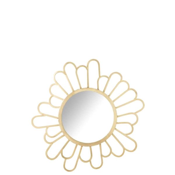 MIRROR FLOWER METAL/MIRROR GOLD
