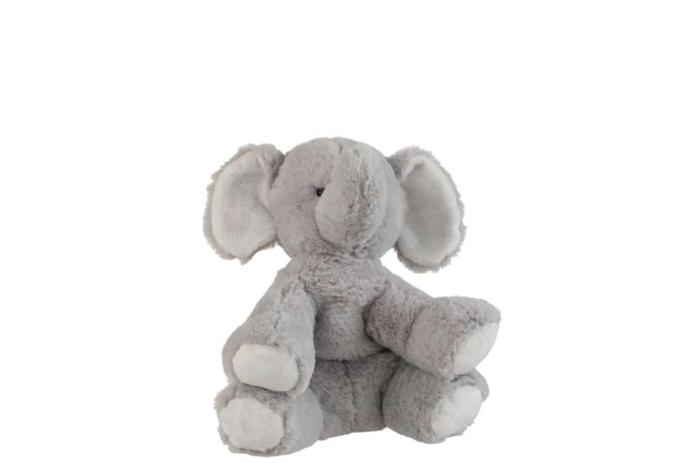 ELEPHANT PLUSH GREY SMALL