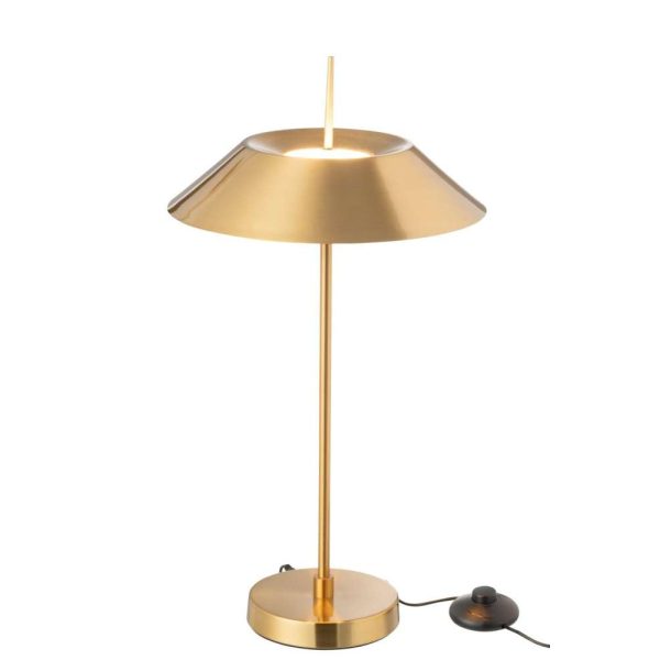 TABLE LAMP LED METAL GOLD