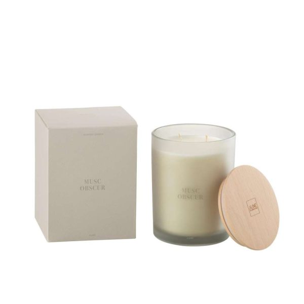 SCENTED CANDLE ACCORDS ESSENTIELS MUSC OBSCUR-52H