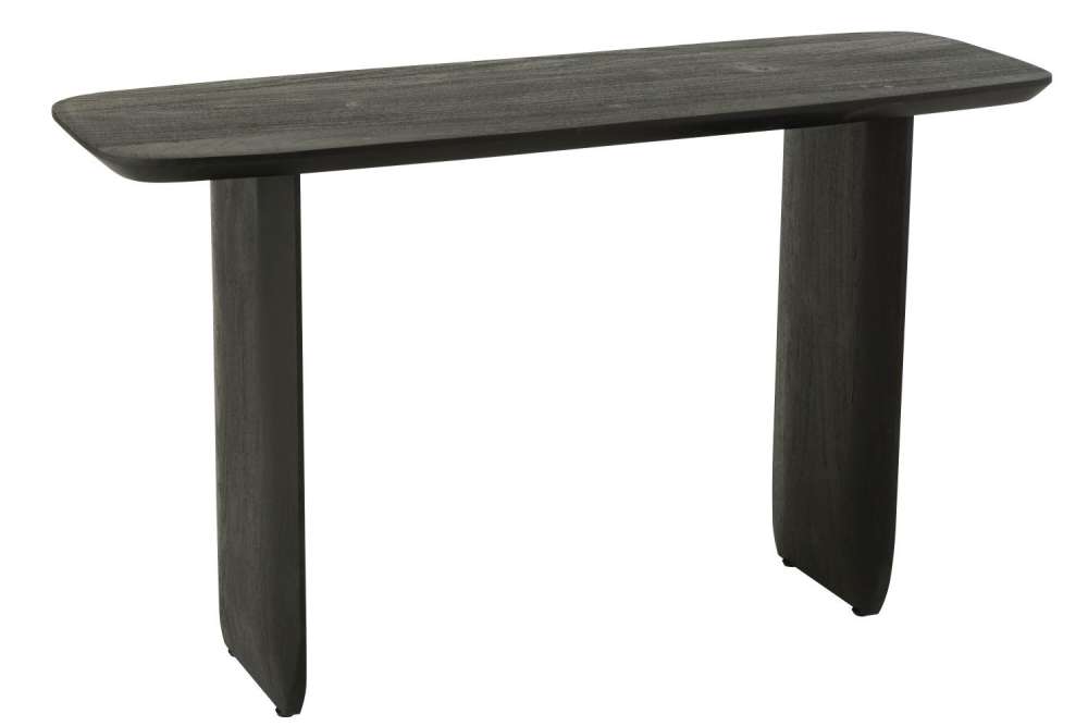 CONSOLE ACACIA WOOD BLACK