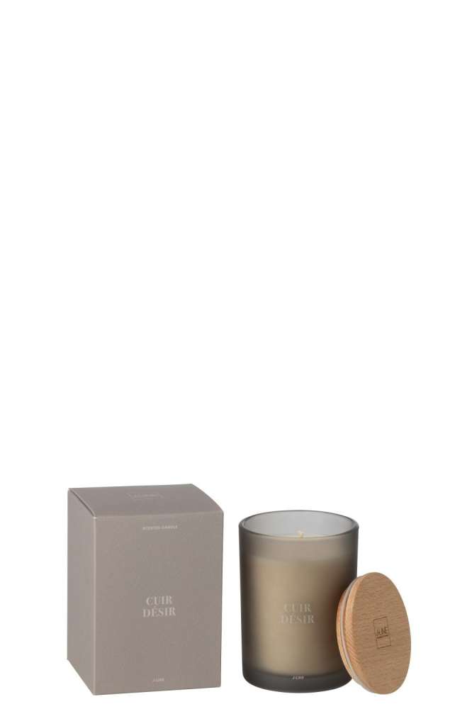 SCENTED CANDLE ACCORDS ESSENTIELS CUIR DESIR-38H
