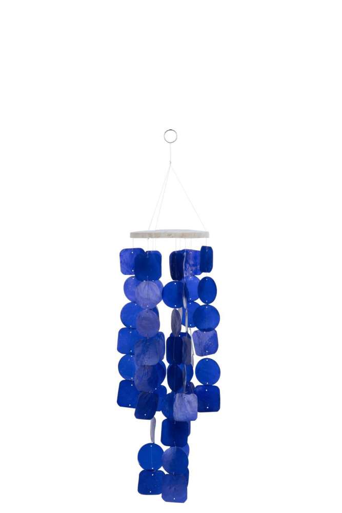 WINDCHIME SCALE SHELL BLUE