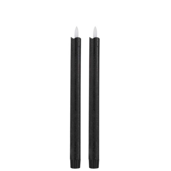 CANDLES LED LONG BLACK LARGE