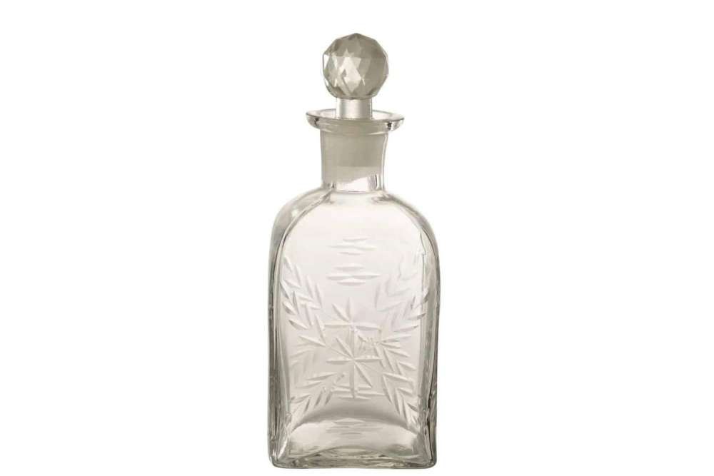 CARAFE SQUARE GLASS TRANSPARENT