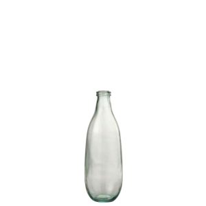 VASE BOTTLE GLASS TRANSPARENT