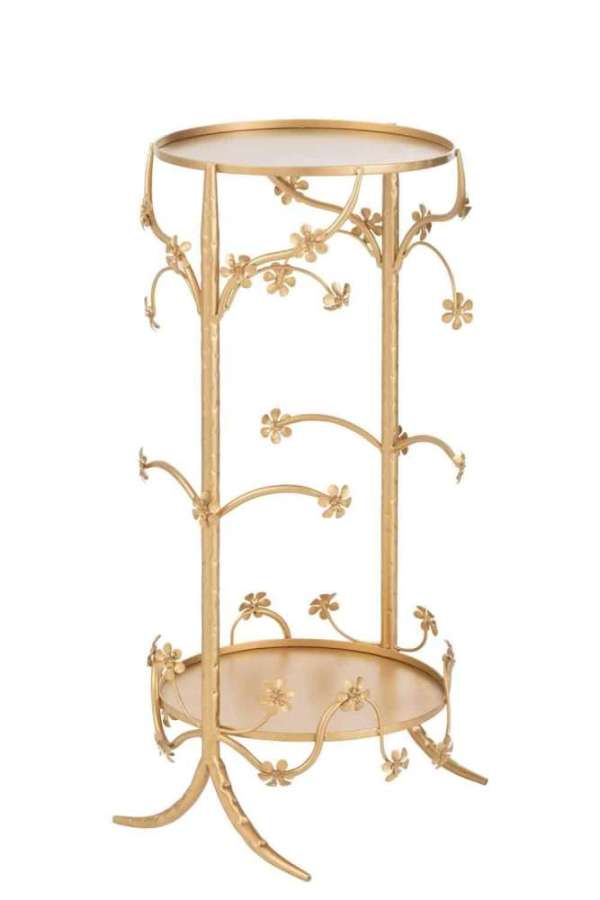 TABLE SIDE METAL GOLD MEDIUM