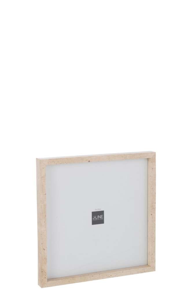 PHOTO FRAME RECTANGLE 25X25CM MDF NATURAL