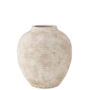 VASE AGORA JUG TERRA BEIGE