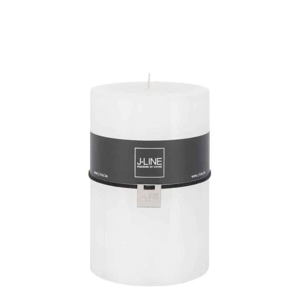 CYL. CANDLE WHITE XL -95H J LINE
