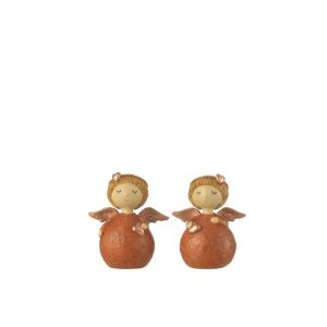 ANGEL HEART RESIN COPPER SMALL ASSORTMENT OF 2