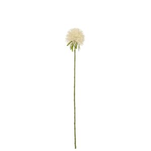FLOWER ALLIUM PLASTIC WHITE S