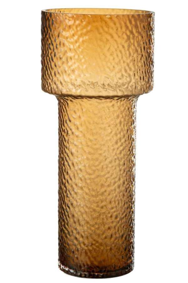 VASE BETTY GLASS BROWN LARGE