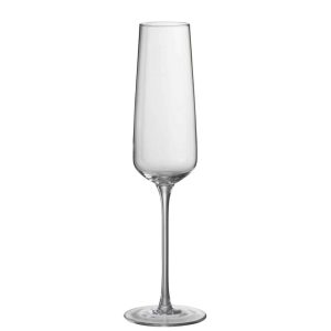 DRINKING GLASS CHAMPAGNE LEO GLASS TRANSPARENT