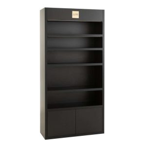 CONSIGNMENT CABINET LED J-LINE BLACK