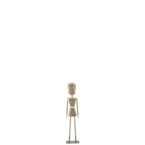 SOLDIER FUR HAT METAL GREY SMALL