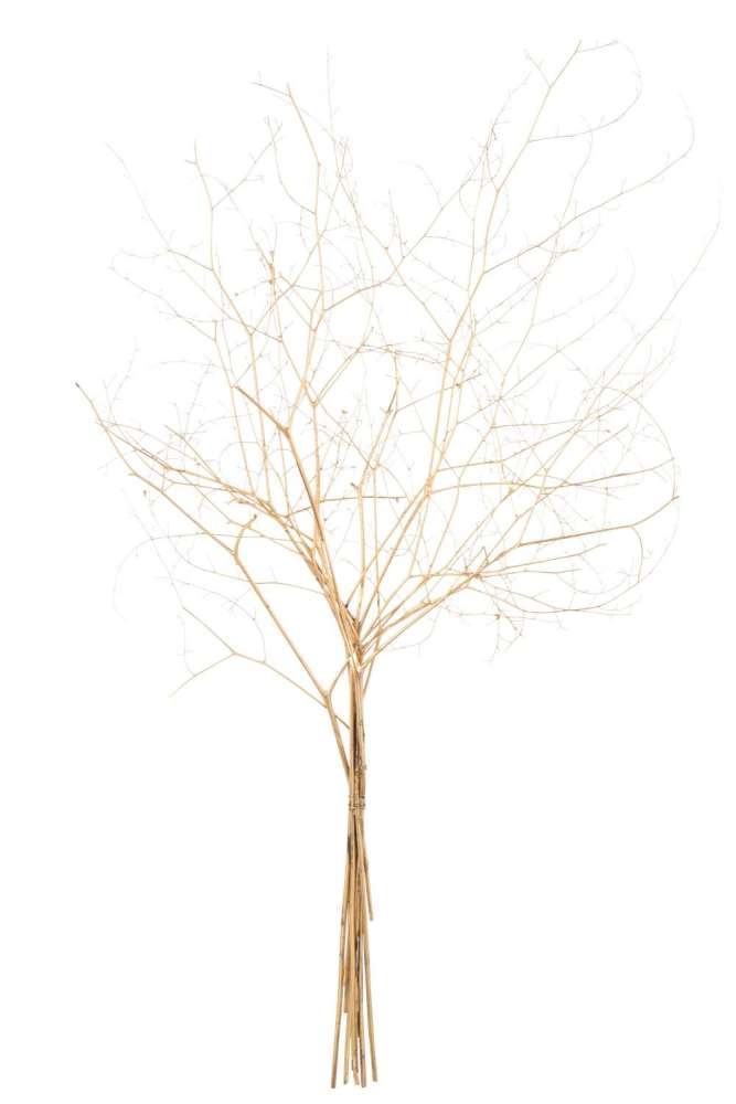 BRANCH DRY FLOWER GOLD COLORED