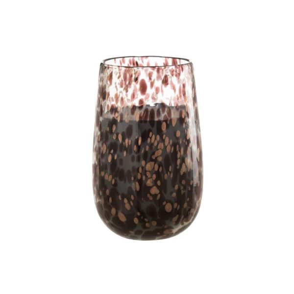 SCENTED CANDLE MIA BLACK/MIX GLASS LARGE-230H