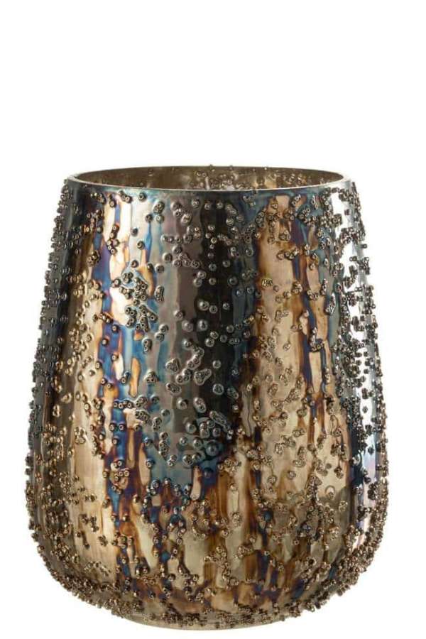 HURRICANE LISE GLASS BROWN/GOLD LARGE