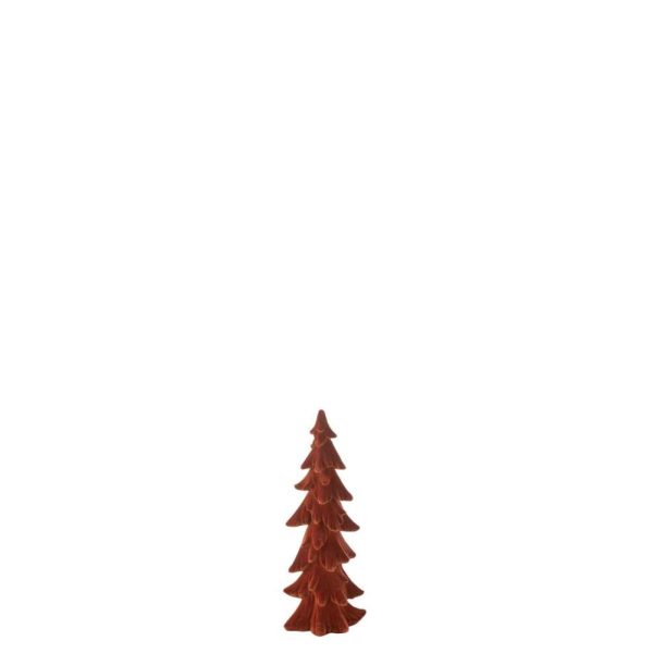 PINE TREE RESIN VELVET BURGUNDY SMALL