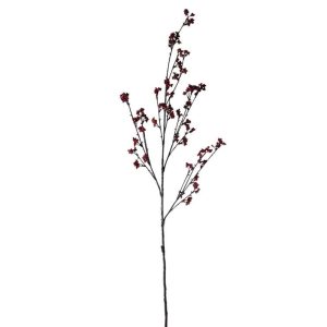 BRANCH BERRIES PLASTIC RED/BROWN LARGE