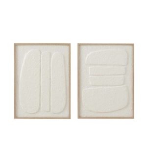 PAINTING CELLS PAPER WHITE ASSORTMENT OF 2