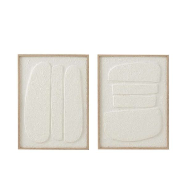 PAINTING CELLS PAPER WHITE ASSORTMENT OF 2
