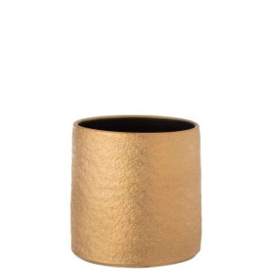 FLOWERPOT GATSBY CERAMIC GOLD LARGE