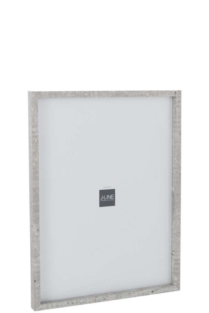 PHOTO FRAME RECTANGLE 30X40CM MDF LIGHT GRAY