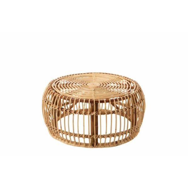 TABLE ANA ROUND RATTAN NATURAL