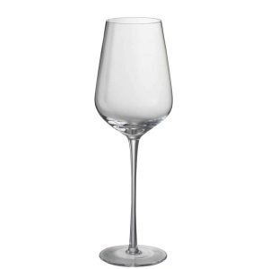 DRINKING GLASS WHITE WINE CRYSTAL GLASS TRANSPARENT