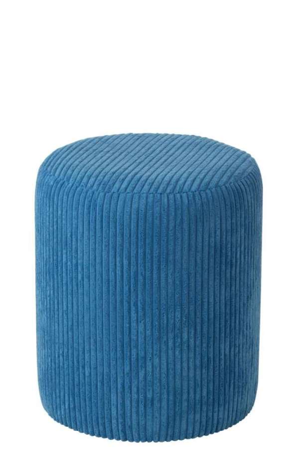 STOOL COLORFUL MDF COBALT BLUE
